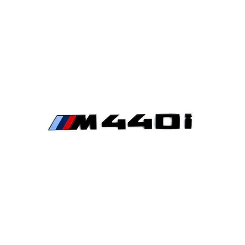 GLOSS BLACK TRUNK EMBLEM FOR BMW G22 M440i