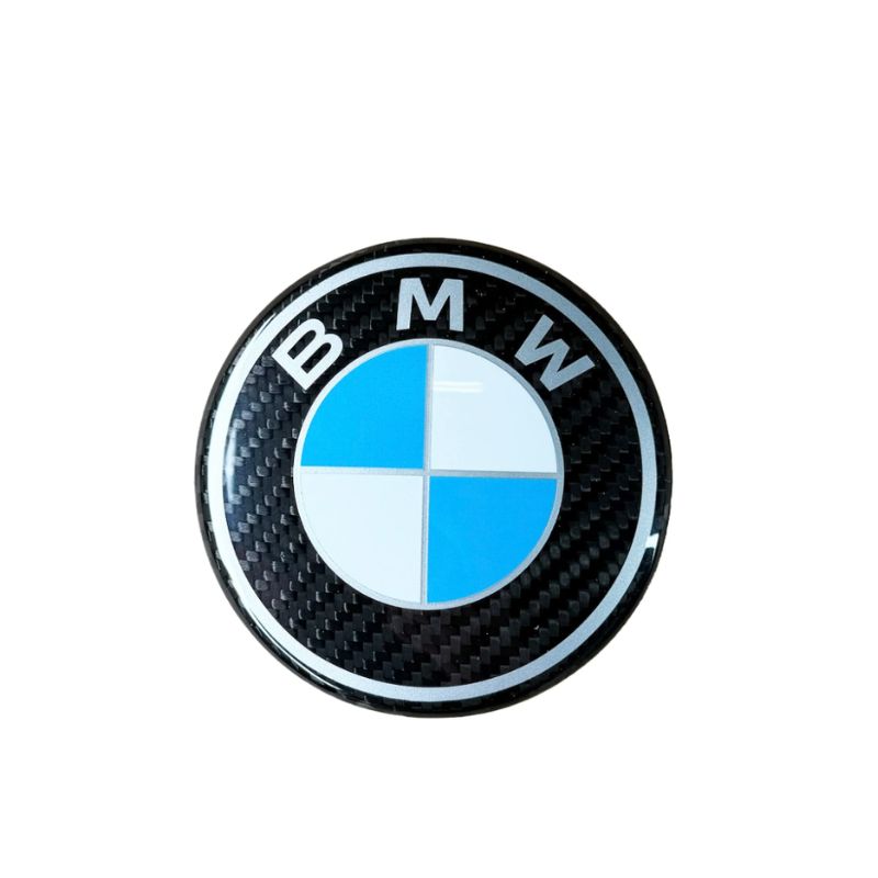 BMW CLASSIC CARBON FIBRE EMBLEM BADGE