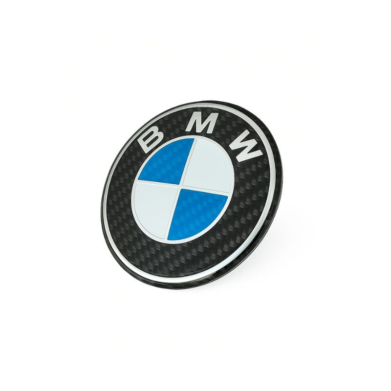 BMW CLASSIC CARBON FIBRE EMBLEM BADGE