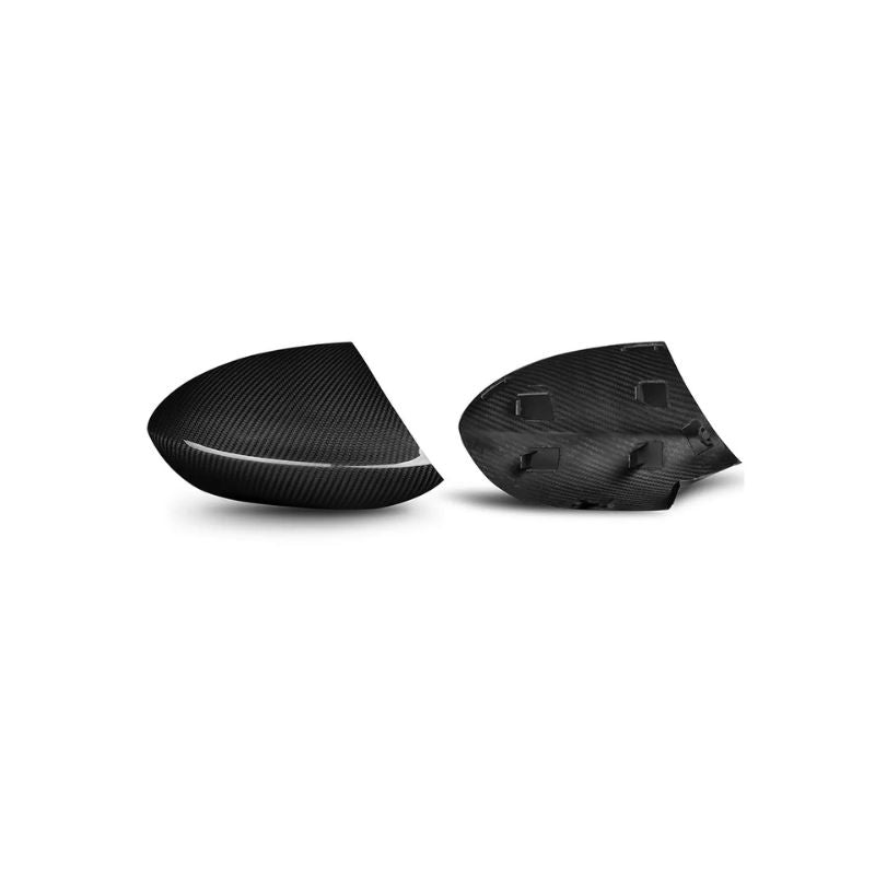 M PERFORMANCE STYLE DRY CARBON FIBRE MIRROR CAPS FOR BMW 1M E82