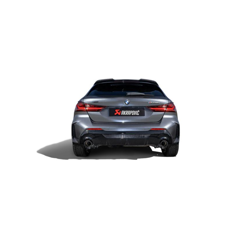 AKRAPOVIC SLIP-ON LINE EXHAUST SYSTEM FOR BMW F40 M135i (TITANIUM)