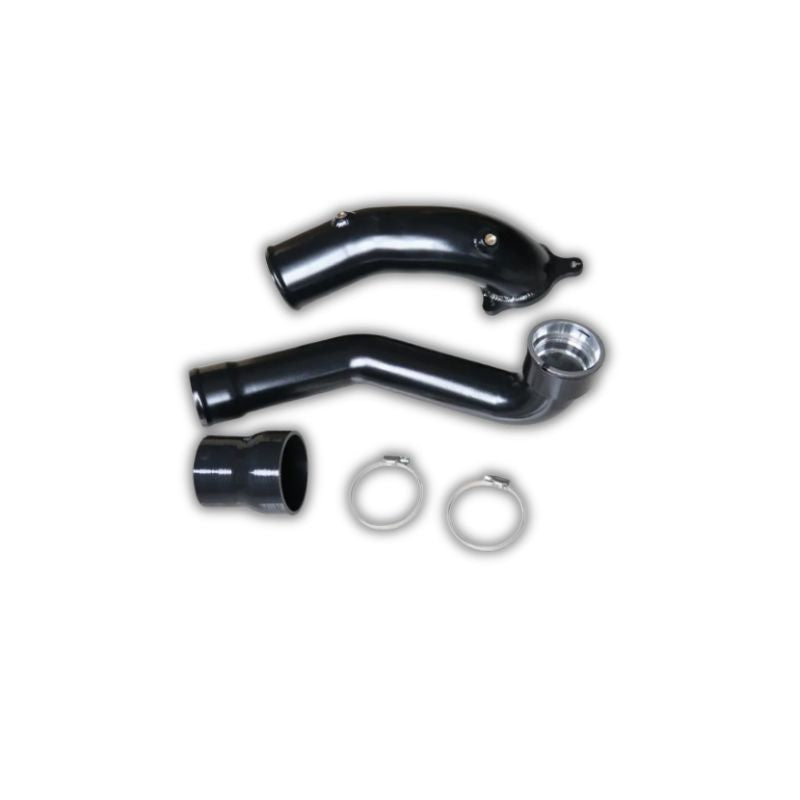 ALUMINUM CHARGEPIPE FOR BMW F20 F22 F23 F30 F31 F32 F33 F34 F36 B58 3.0T HIGH TEMPERATURE FLAT SPRAY