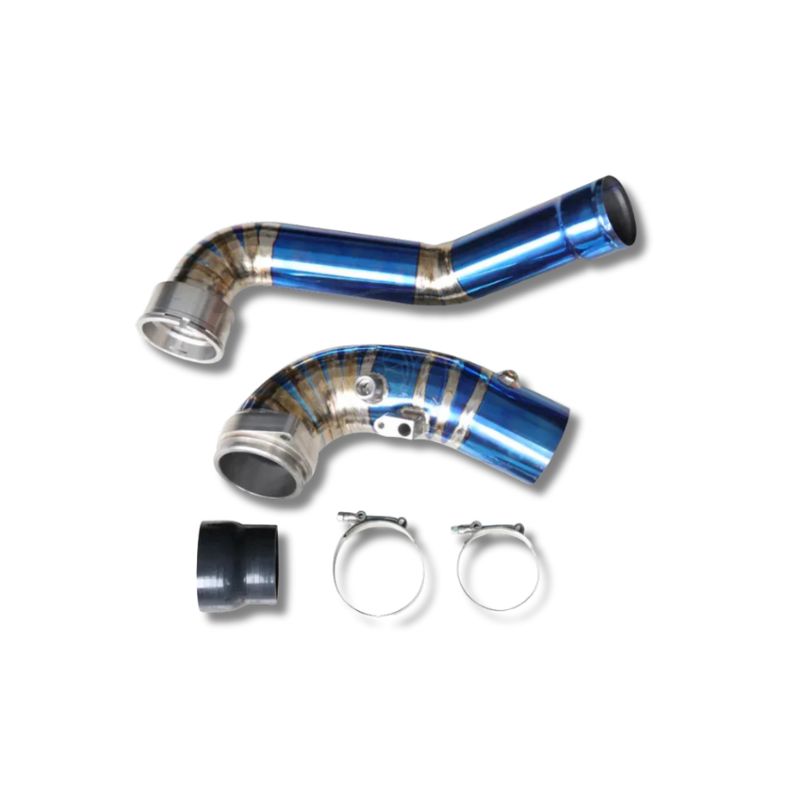 TITANIUM BLUE CHARGEPIPE FOR BMW G20 B58 A90 SUPRA