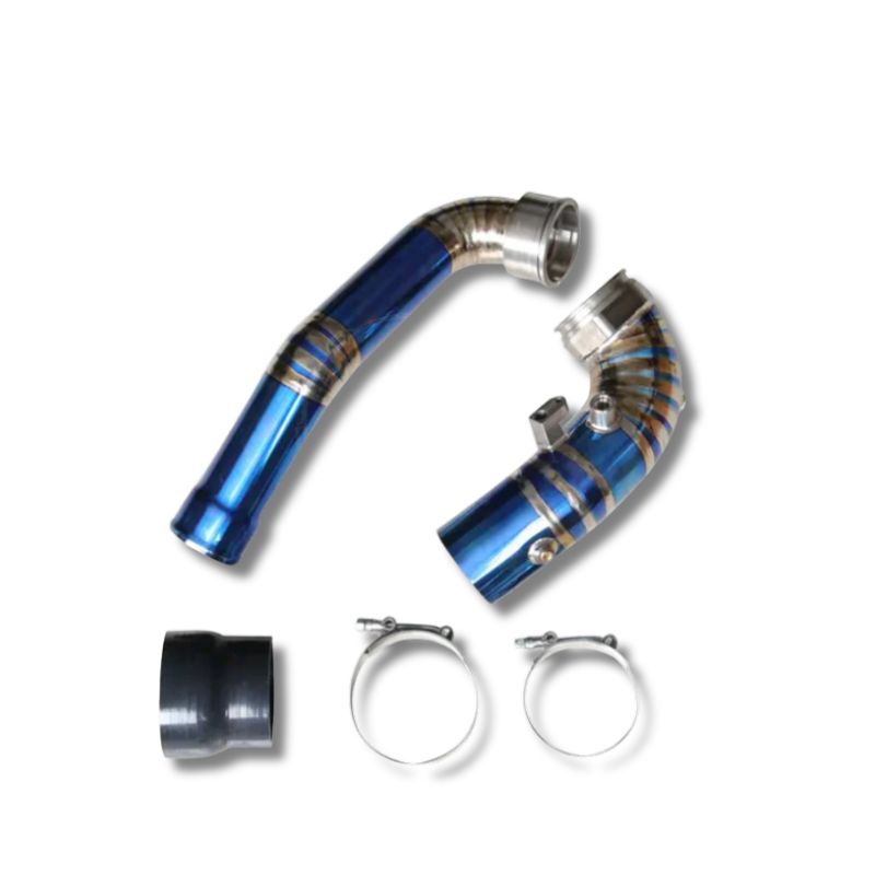 TITANIUM BLUE CHARGEPIPE FOR BMW G20 B58 A90 SUPRA