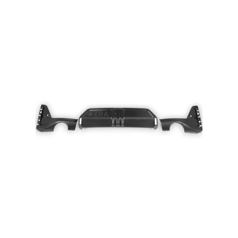 CARBON FIBRE REAR DIFFUSER TRIM FOR BMW G20 G21 3 SERIES LCI