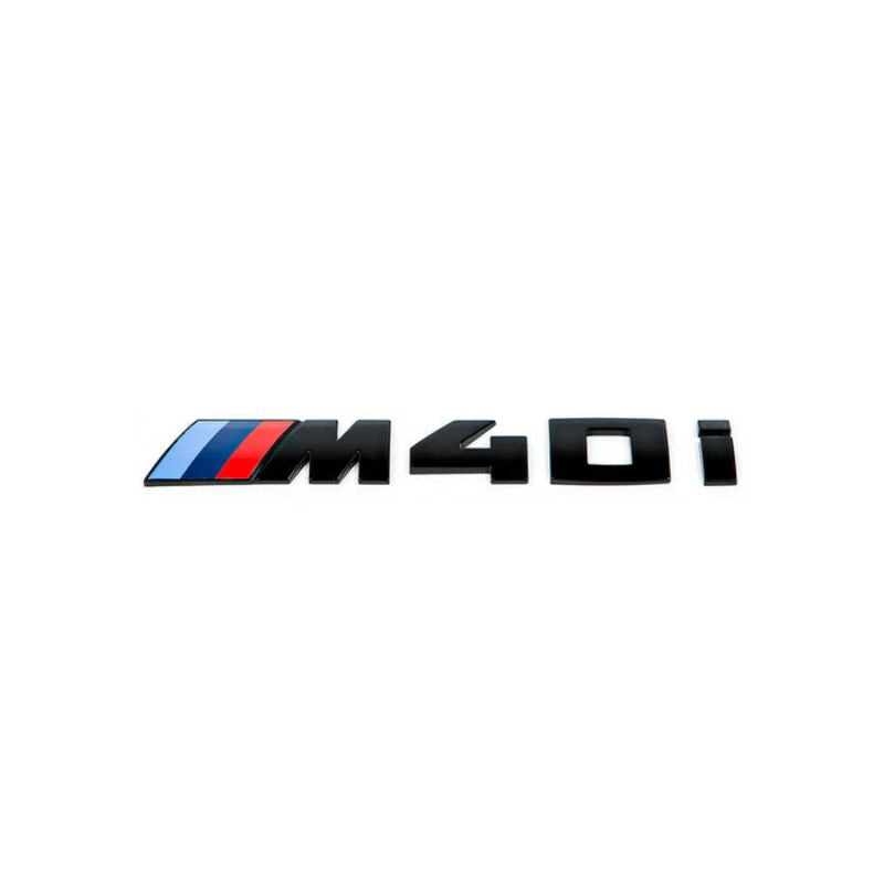 GLOSS BLACK TRUNK EMBLEM FOR BMW G02 X4 M40i