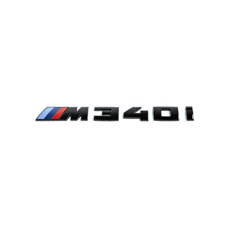 GLOSS BLACK TRUNK EMBLEM FOR BMW G20 M340i
