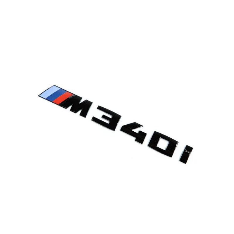 GLOSS BLACK TRUNK EMBLEM FOR BMW G20 M340i