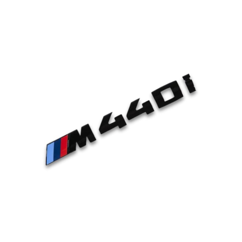GLOSS BLACK TRUNK EMBLEM FOR BMW G22 M440i