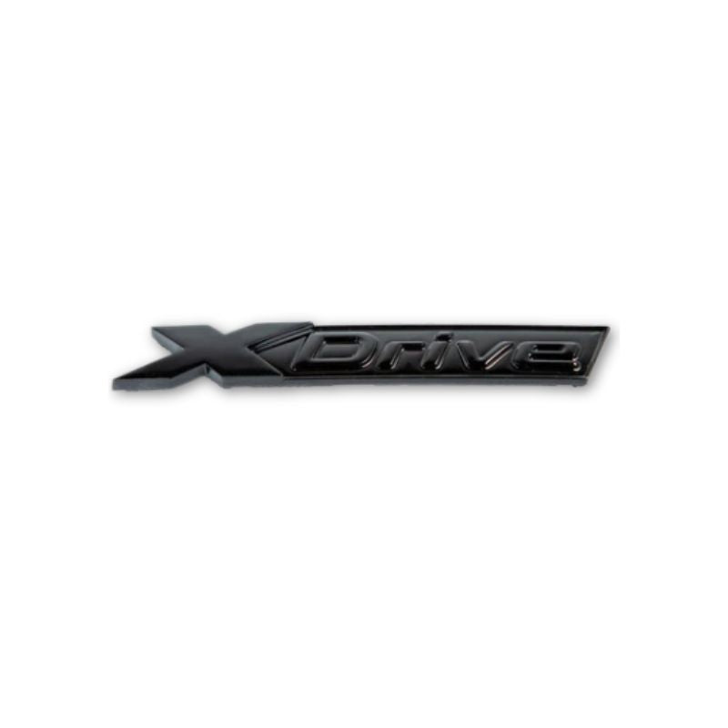 BMW GLOSS BLACK X-DRIVE TRUNK EMBLEM