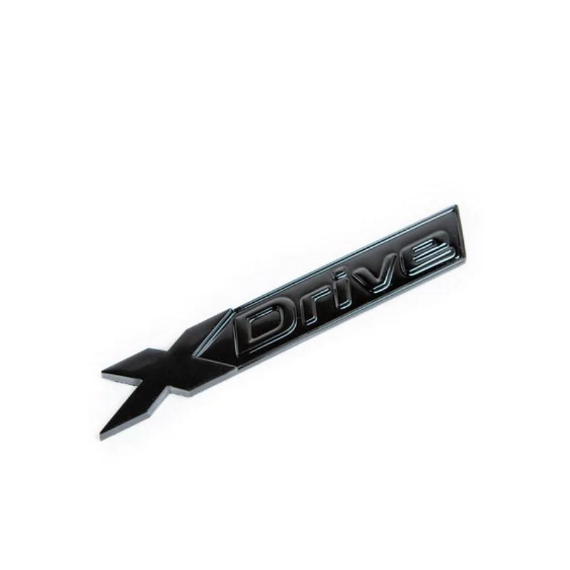 BMW GLOSS BLACK X-DRIVE TRUNK EMBLEM