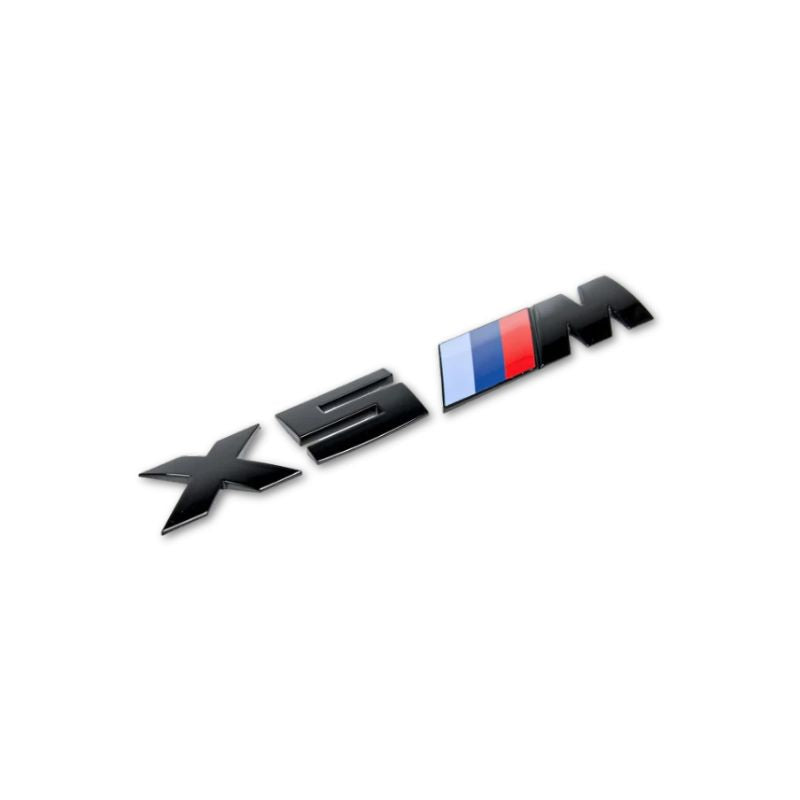 GLOSS BLACK TRUNK EMBLEM FOR BMW F85 X5M