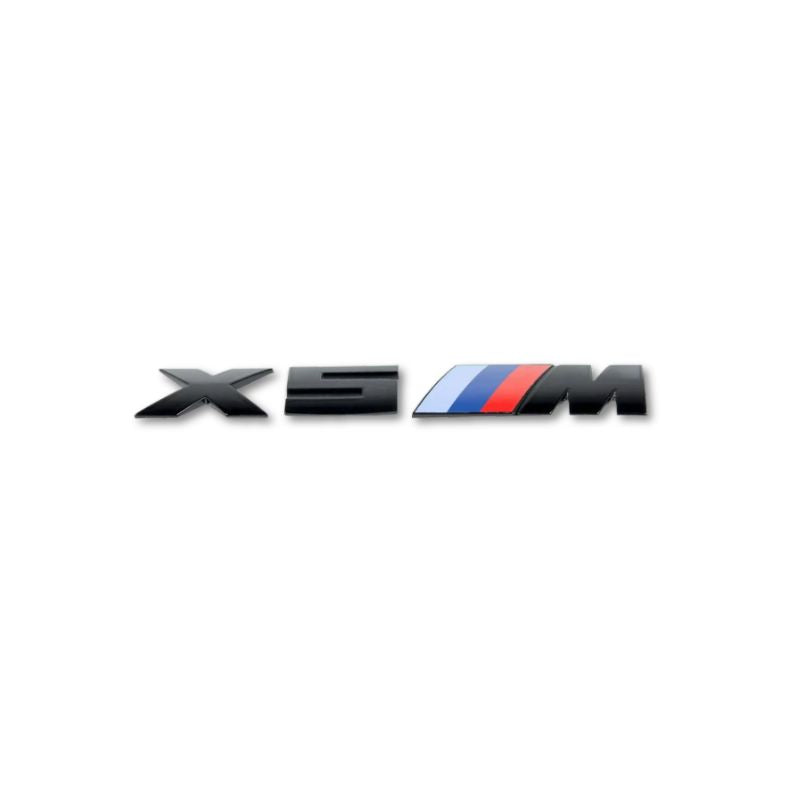 GLOSS BLACK TRUNK EMBLEM FOR BMW F85 X5M