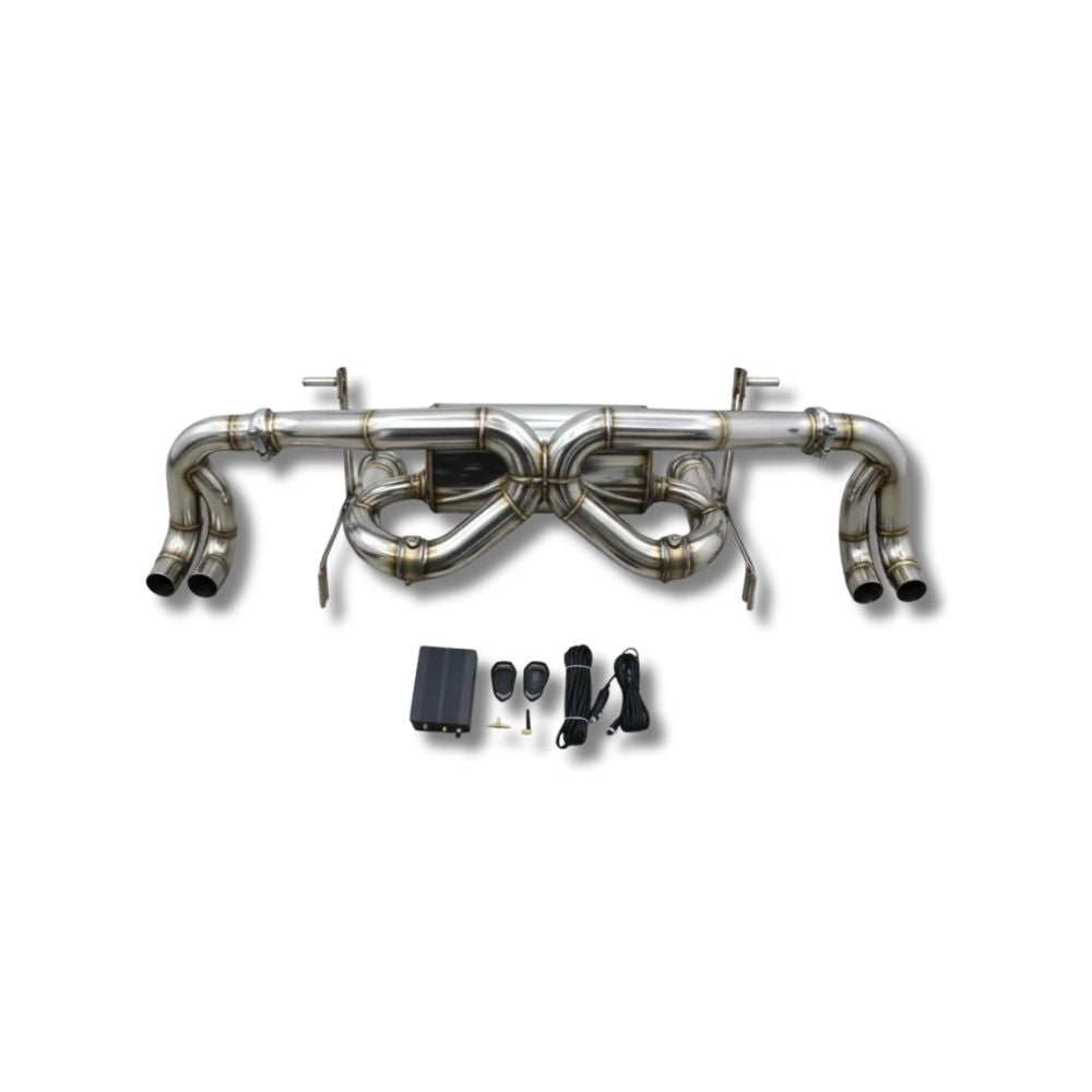 VALVETECH™ AUDI R8 TYPE 42 STAINLESS STEEL VALVED CATBACK EXHAUST SYSTEM