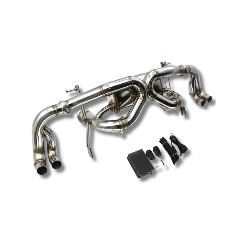 VALVETECH™ AUDI R8 TYPE 42 STAINLESS STEEL VALVED CATBACK EXHAUST SYSTEM