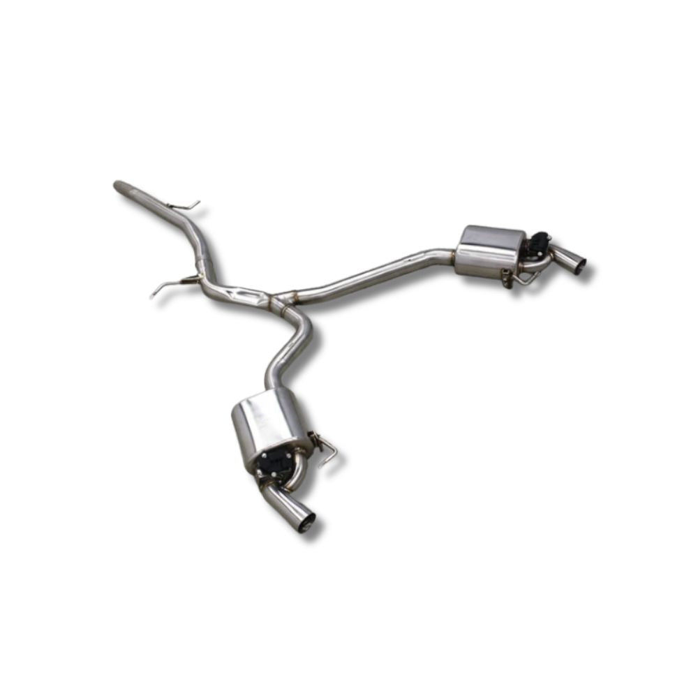 VALVETECH™ AUDI A4 B9 STAINLESS STEEL VALVED CATBACK EXHAUST SYSTEM
