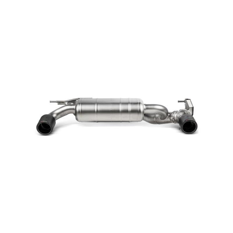 AKRAPOVIC SLIP-ON LINE EXHAUST SYSTEM FOR BMW F20/F21 M140i (TITANIUM)