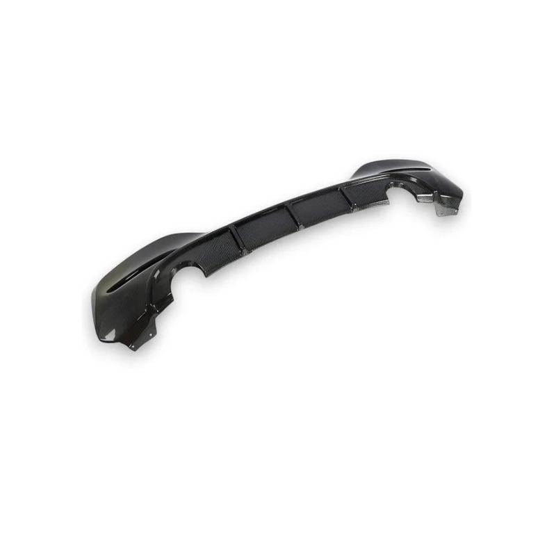 CARBON FIBRE REAR DIFFUSER TRIM FOR BMW F20 LCI 1 SERIES M-SPORT