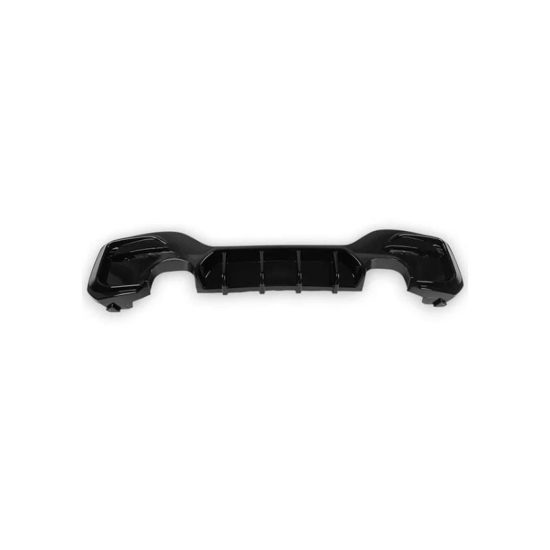 GLOSS BLACK REAR DIFFUSER TRIM FOR BMW F20 LCI 1 SERIES M-SPORT