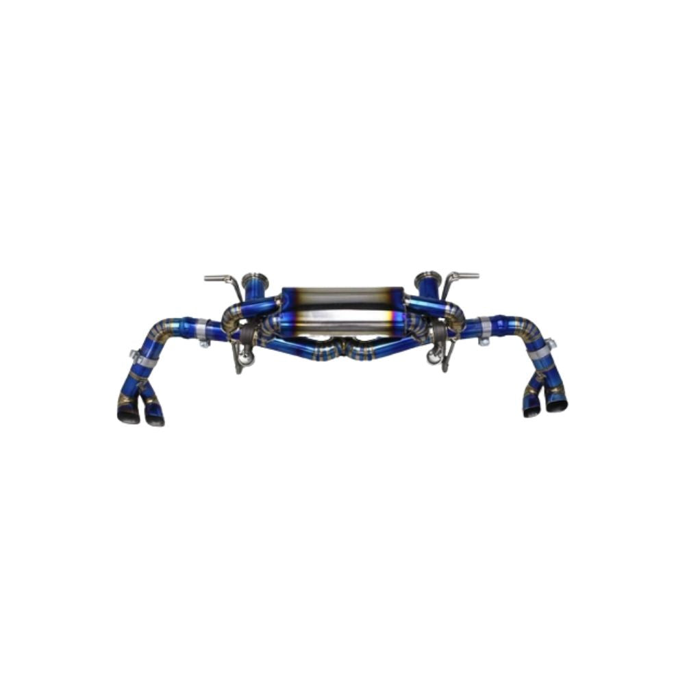 VALVETECH™ AUDI R8 TYPE 4S TITANIUM VALVED CATBACK EXHAUST SYSTEM