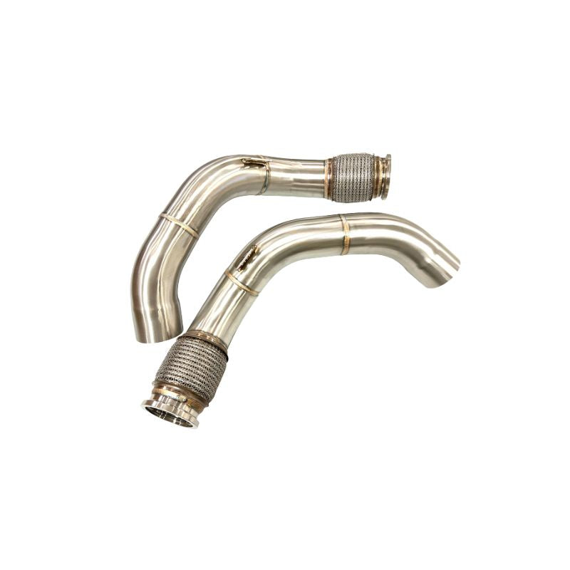 BMW F90 M5 F92 M8 SECONDARY CATLESS DOWNPIPES