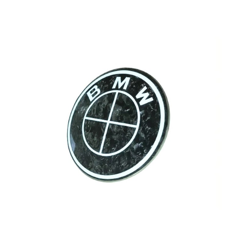 BMW BLACK FORGED CARBON FIBRE EMBLEM BADGE