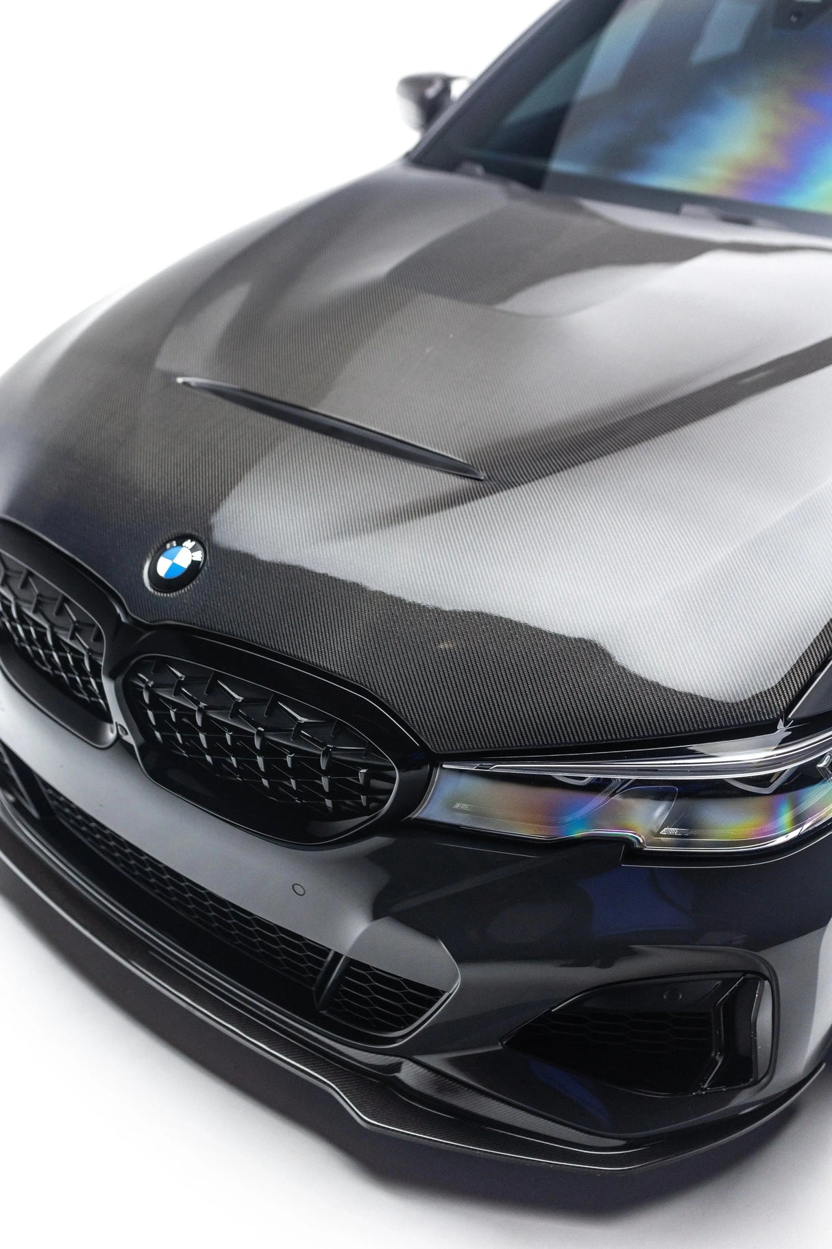 V STYLE CARBON FIBRE FRONT LIP FOR BMW G20 M340I