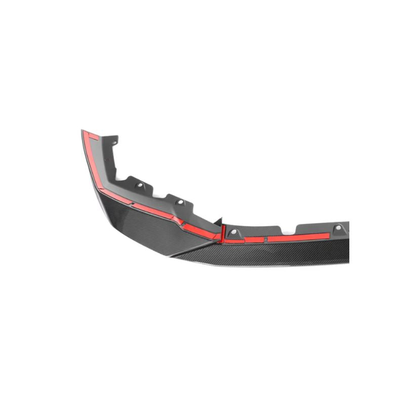 SQ-A STYLE DRY CARBON FIBRE FRONT LIP WITH LOGO FOR BMW G90 M5