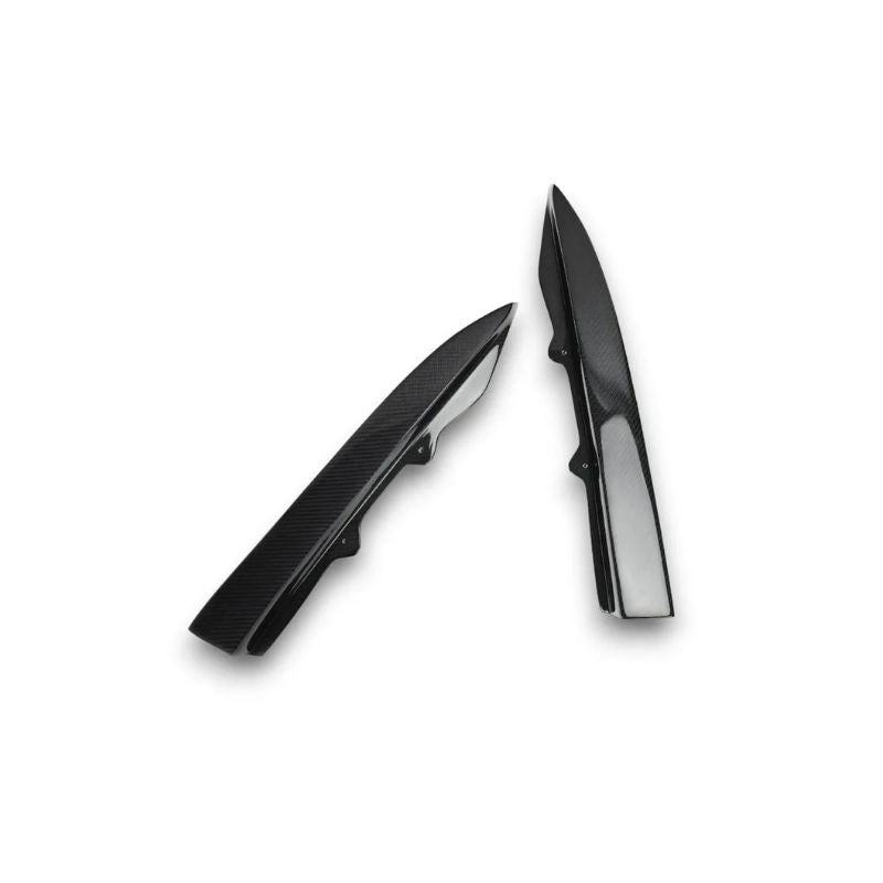 WET CARBON PSM STYLE REAR SPLITTER FOR BMW F30 3 SERIES MT BUMPER