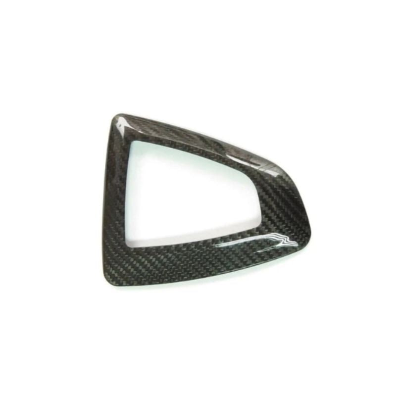 DRY CARBON TRANSMISSION STICK-ON COVER (LHD) FOR BMW F30 3 SERIES
