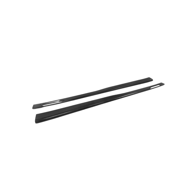 SQ-A STYLE DRY CARBON FIBRE SIDE SKIRTS WITH LOGO FOR BMW G90 M5