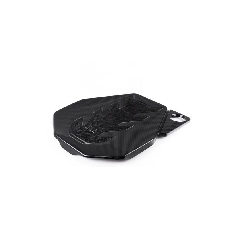 OEM STYLE DRY TWILL / DRY FORGED CARBON FIBRE FRONT ENGINE COVER FOR BMW G90 M5