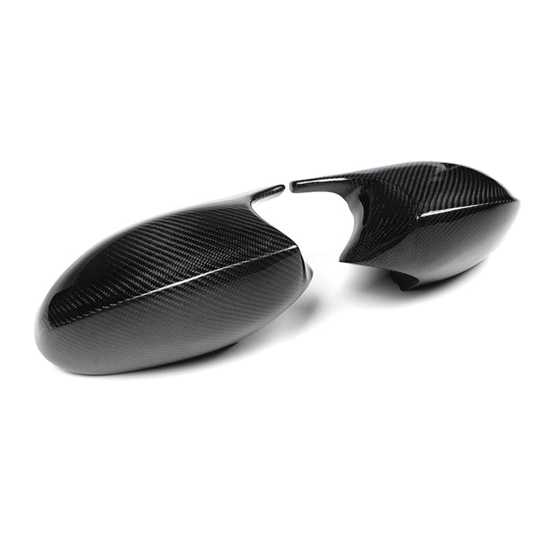 M STYLE WET CARBON FIBRE MIRROR CAPS FOR BMW E90 E91 3 SERIES E92 E93