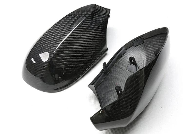 OEM STYLE DRY CARBON FIBRE MIRROR CAPS FOR BMW E90 3 SERIES SEDAN