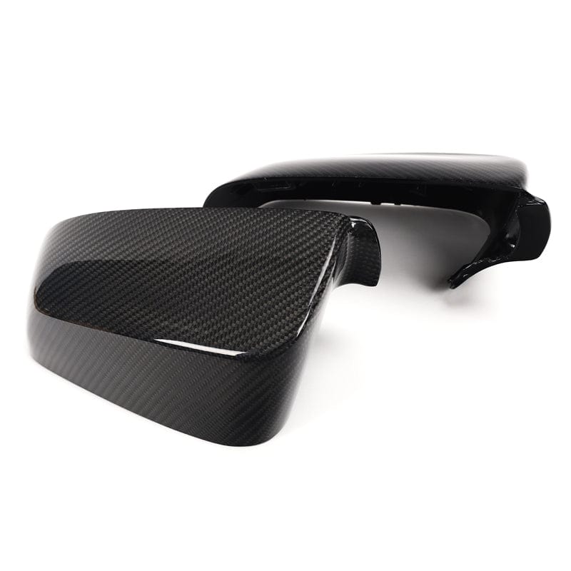 OEM STYLE WET CARBON FIBRE MIRROR CAPS FOR BMW 5 SERIES E60 LCI
