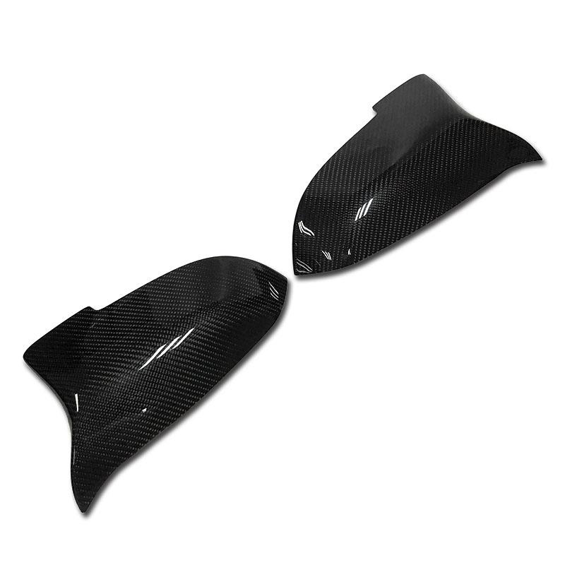 M PERFORMANCE STYLE CARBON FIBRE MIRROR CAPS FOR BMW 5 SERIES F10 F11 LCI
