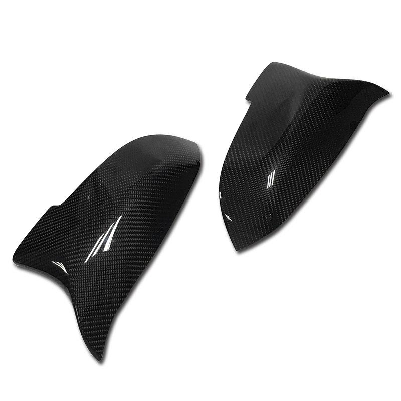 M PERFORMANCE STYLE CARBON FIBRE MIRROR CAPS FOR BMW 5 SERIES F10 F11 LCI