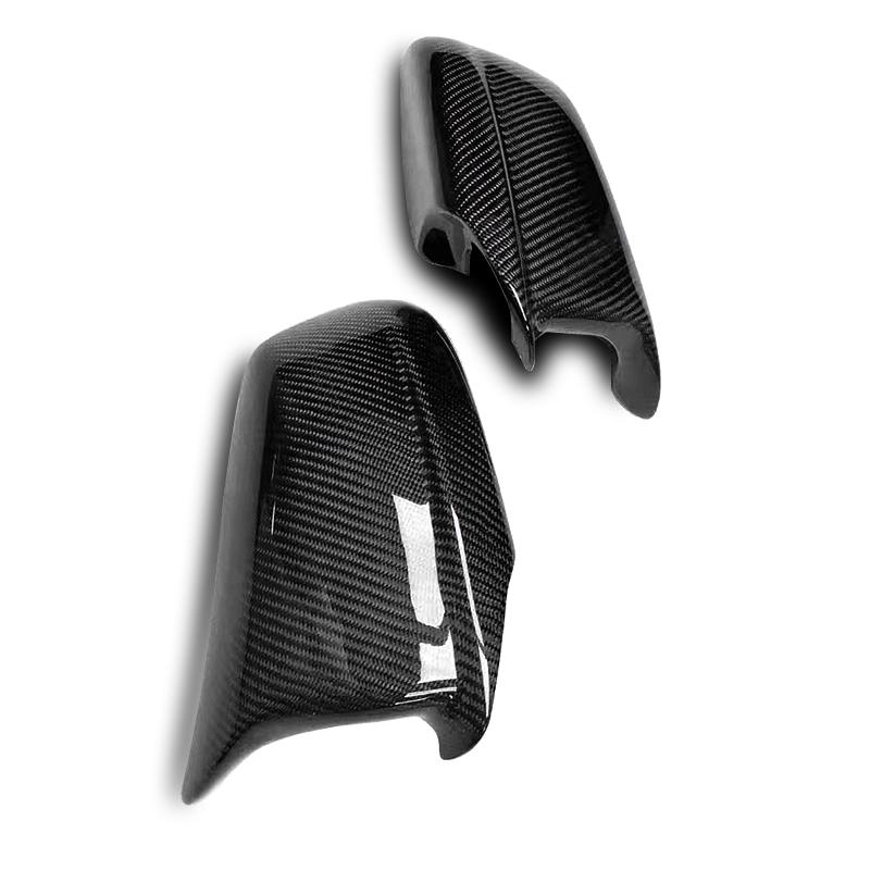 M PERFORMANCE STYLE WET CARBON FIBRE MIRROR CAPS FOR BMW 5 SERIES F10 F11 PRE-LCI
