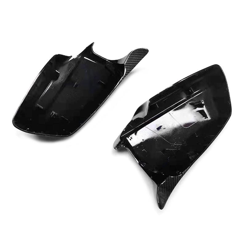 M PERFORMANCE STYLE WET CARBON FIBRE MIRROR CAPS FOR BMW 5 SERIES F10 F11 PRE-LCI