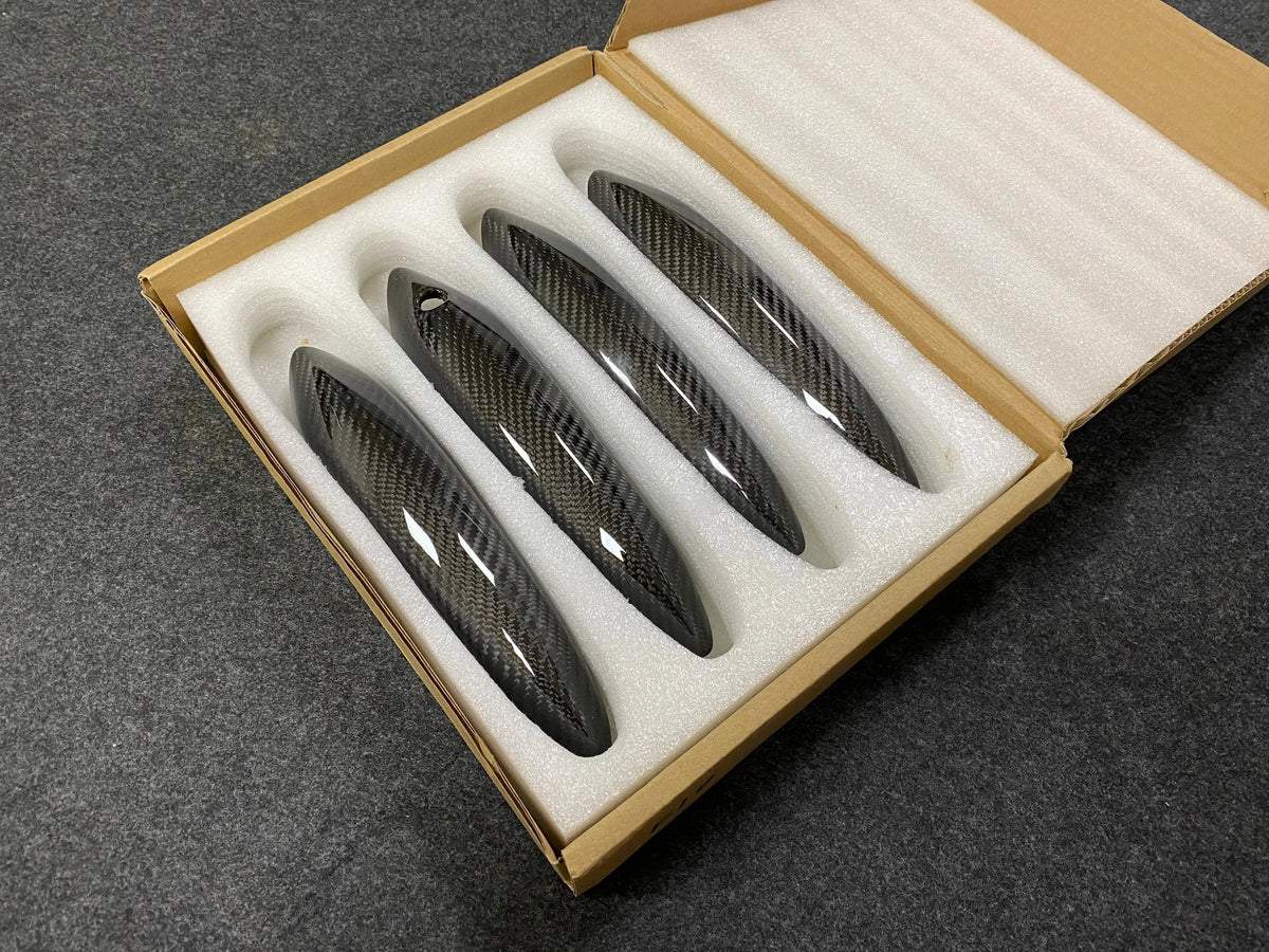 CARBON FIBER DOOR HANDLE COVERS FOR BMW F06 6 SERIES/M6 F12 6 SERIES/M6 F13 6 SERIES/M6