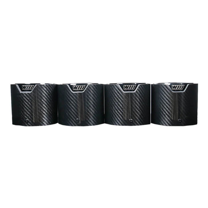 M PERFORMANCE STYLE V2 CARBON FIBRE EXHAUST TIPS FOR BMW G80 M3 G82 M4