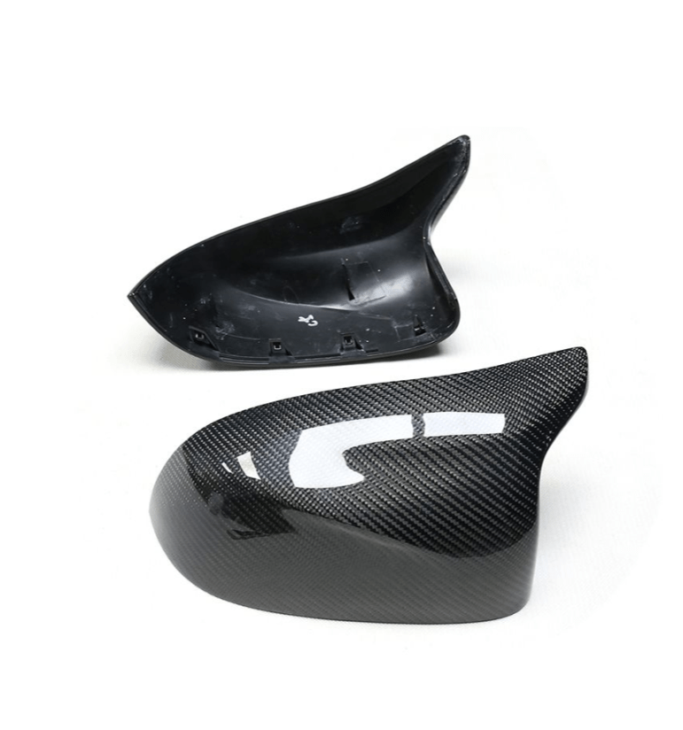 M STYLE DRY CARBON FIBRE MIRROR CAPS FOR BMW G01 X3 G02 X4 G05 X5 G06 X6 G07 X7