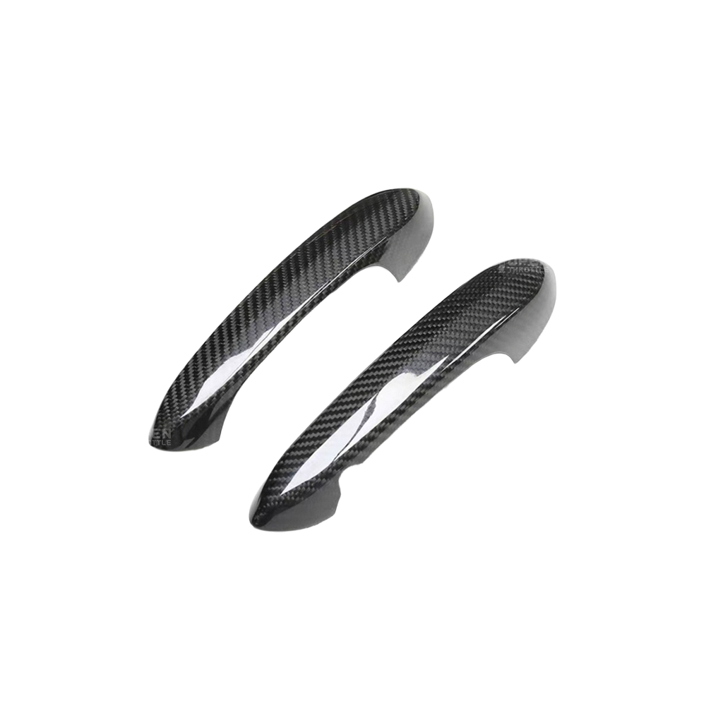 2-door carbon fiber door handle covers