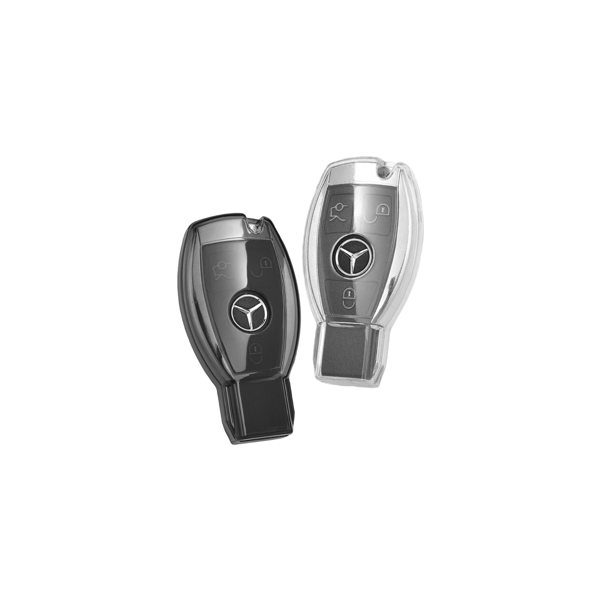 MERCEDES TRANSPARENT KEY COVER CASE
