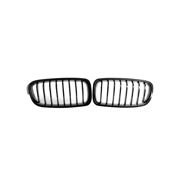 M PERFORMANCE STYLE GLOSS BLACK GRILLE FOR BMW 3 SERIES F30 F31