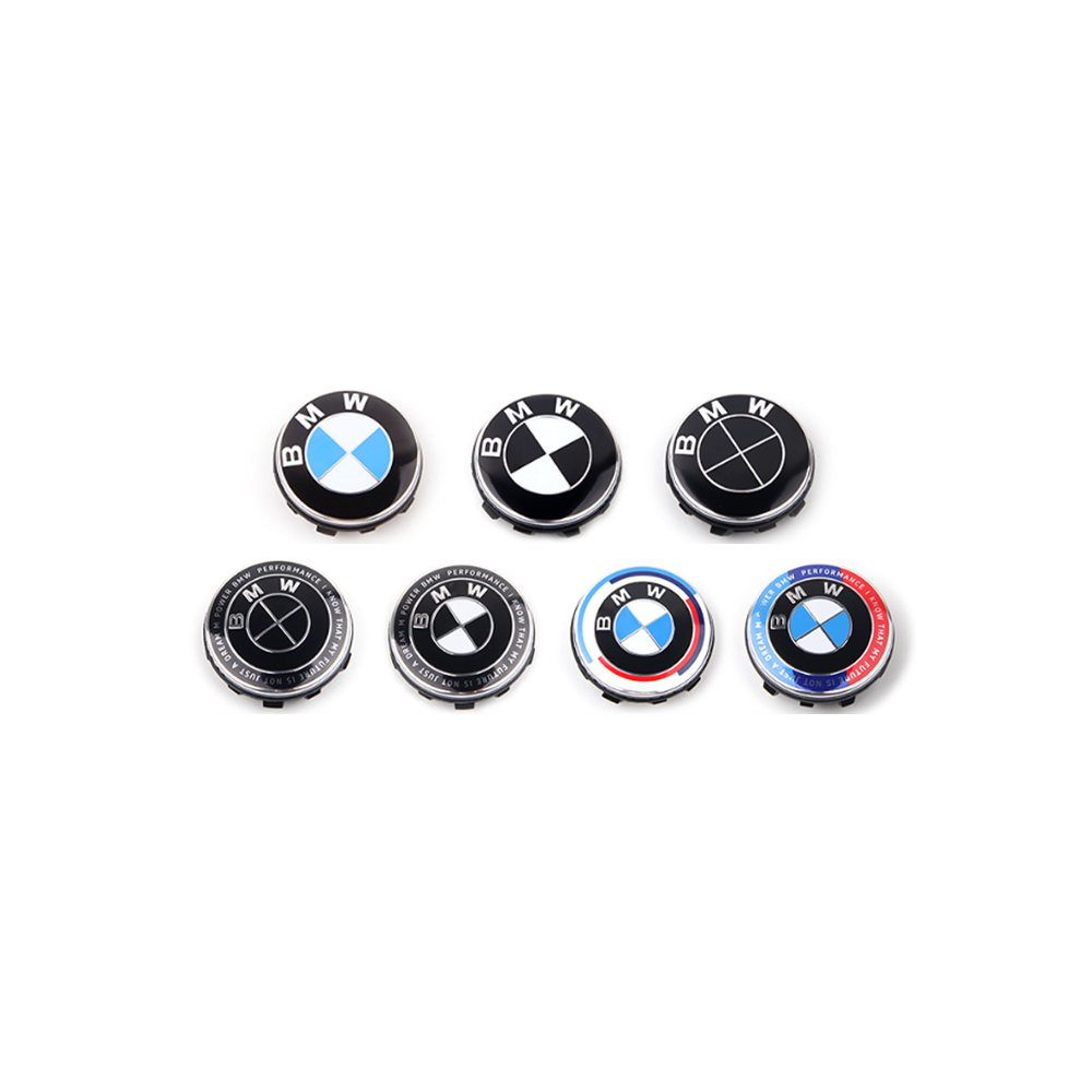 BMW FLOATING WHEEL CENTRE CAP SET