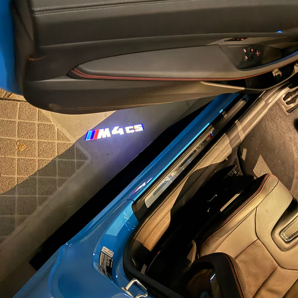 BMW M4 CS DOOR LIGHTS