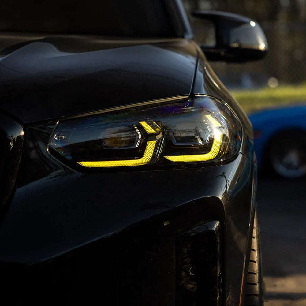 BMW F97 X3M / F98 X4M LCI CSL YELLOW DRL KIT – OPEN THROTTLE