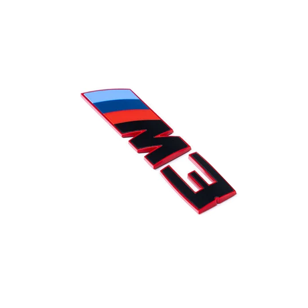 RED & BLACK M3 TRUNK EMBLEM FOR BMW F80 G80 G81 M3