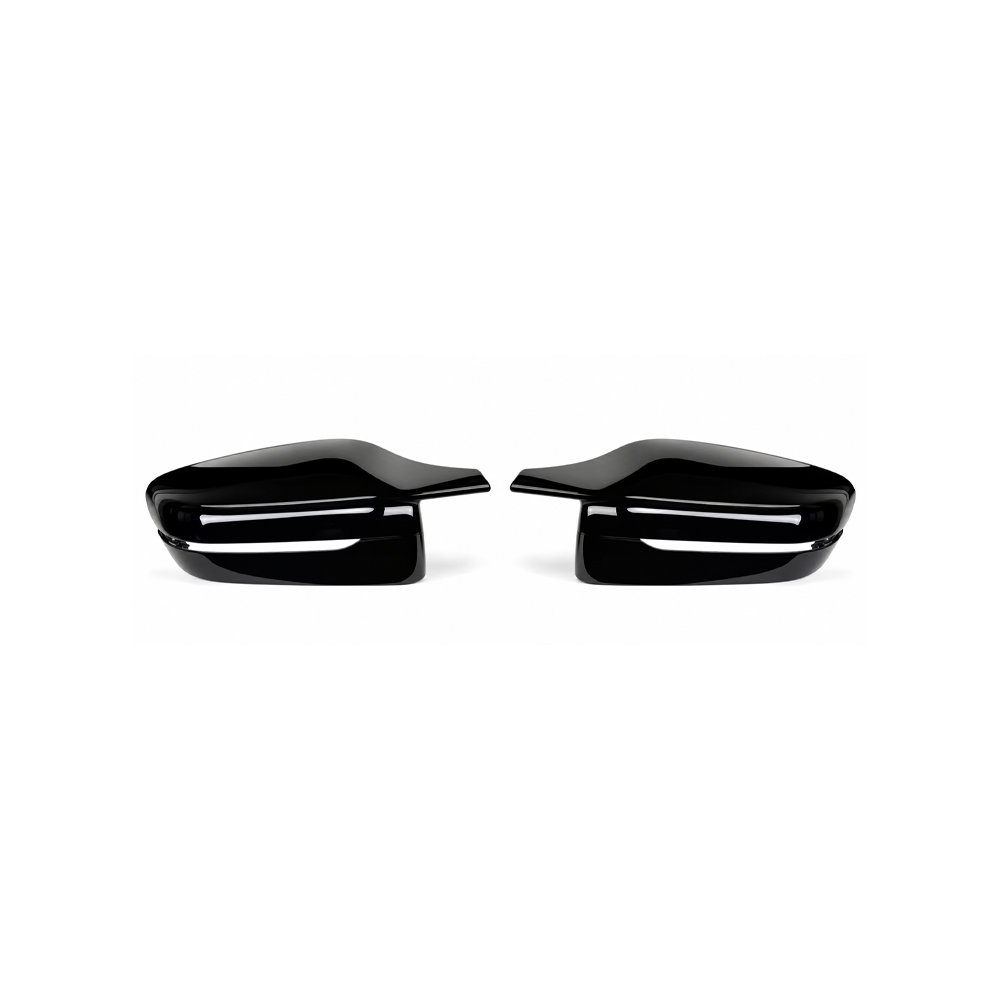 M4 STYLE GLOSS BLACK MIRROR CAPS FOR BMW G42 2 SERIES G20 3 SERIES G22 4 SERIES